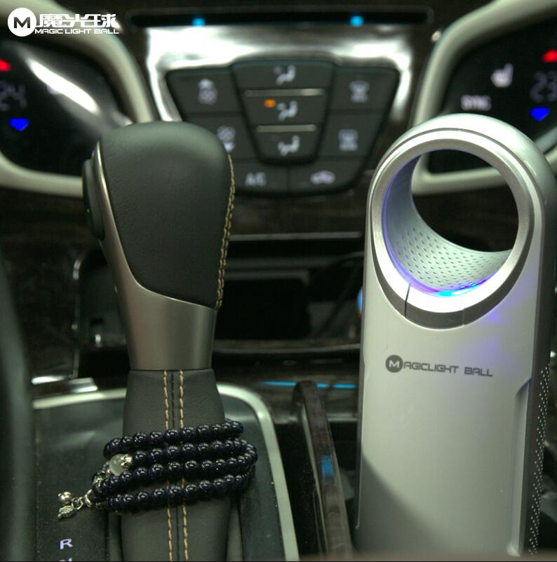 车载空气净化器E200+K02护眼灯            