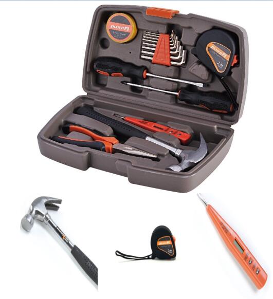 博兰匠记16件家用工具组合套装